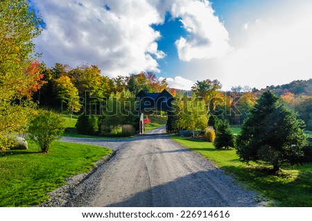 Estate entry gate-house, Stowe, Vermont, USA