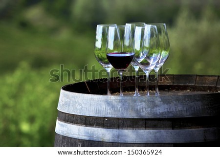 wine tasting, Chianti, Tuscany, Italy