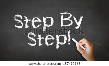 Step by Step Chalk Illustration