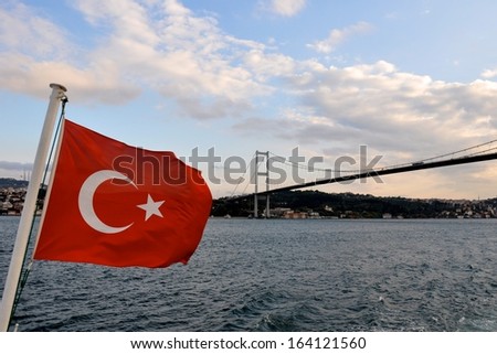 Bosborus Bridge, Istanbul, Turkey