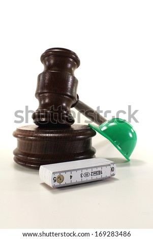 employment law with ruler