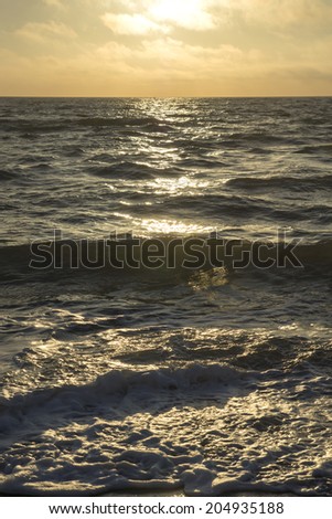 Morning mood at the baltic sea, Dahme, Germany