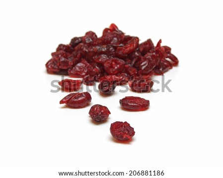 a few dried cherries