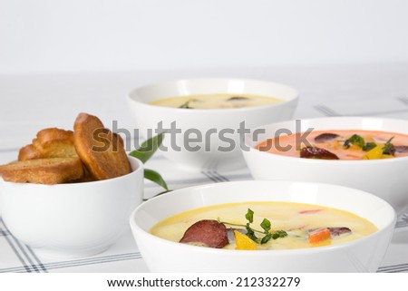 soups and bread