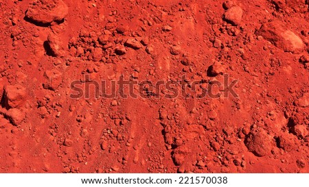 red earth in australia