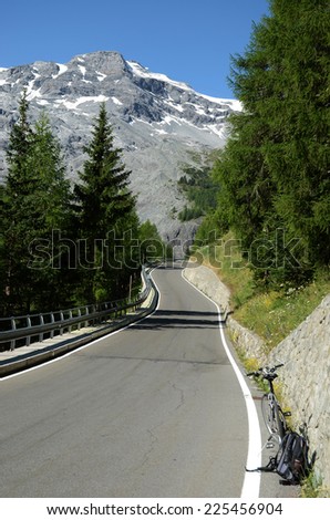 alpine pass stilfser joch