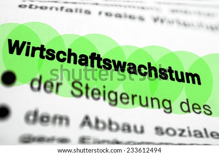 The German word \