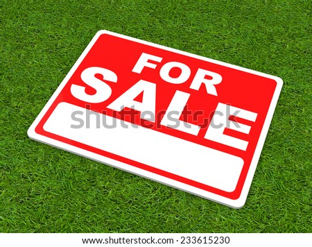 house for sale sign