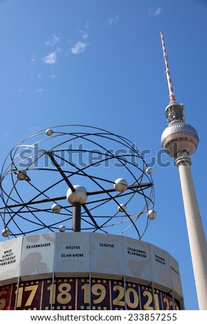 The World Clock. Berlin, Germany