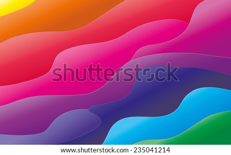 Rainbow waves