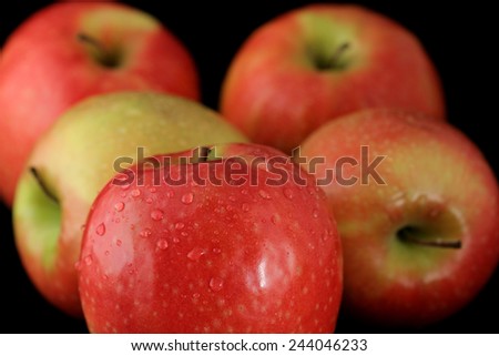 five apples