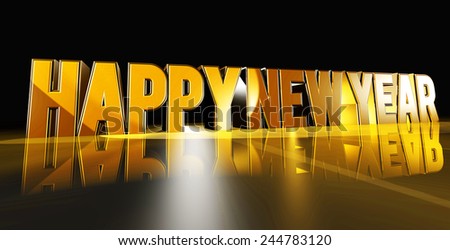 sign: Happy New Year