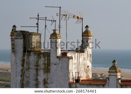 Sea view in Conil. Andalusia, Spain