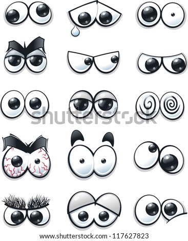 Cartoon eyes collection