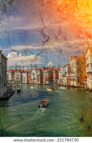 Venetian architecture in the retro style