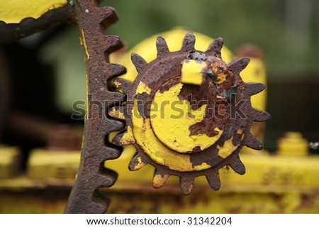Rusty Industrial Machine