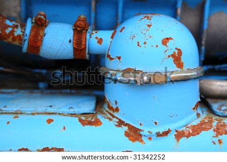 Rusty Industrial Machine