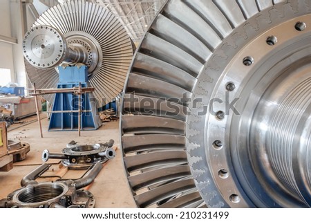 steam turbine of power plant