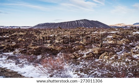 Myvatn volcano iceland