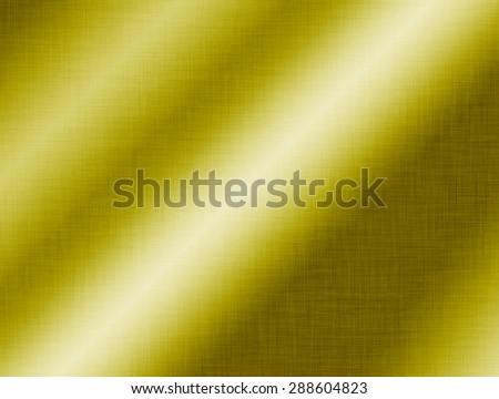 Metal gold background of brushed steel plate with reflections Iron plate and shiny