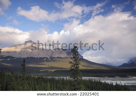 Sunset in Banff National Park, Canadian Rockies