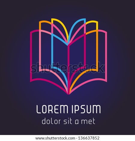 Book sign Book symbol Vector illustration Book sign Book symbol Vector illustration