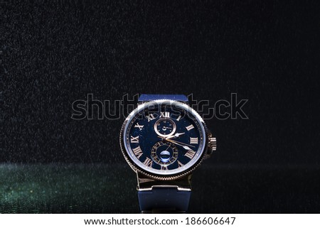 Luxury Men\'s Watch black