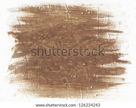 Grunge watercolor  background painted on scratched paper texture