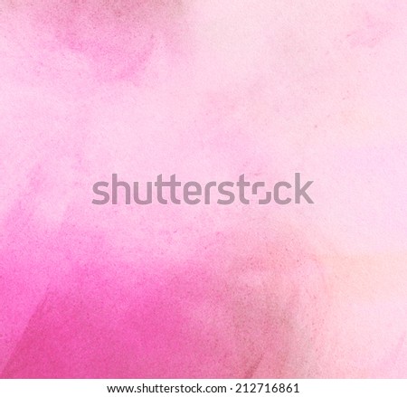 Light pink pastel drawing on white background