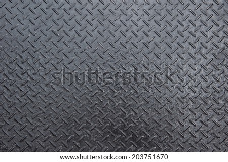 The rough diamond iron plate texture
