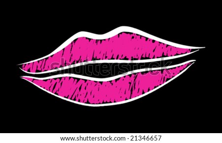 pink lipstick lips. pink lipstick lips kiss