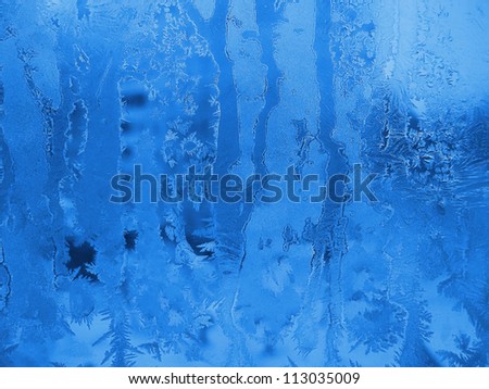 Frozen glass texture