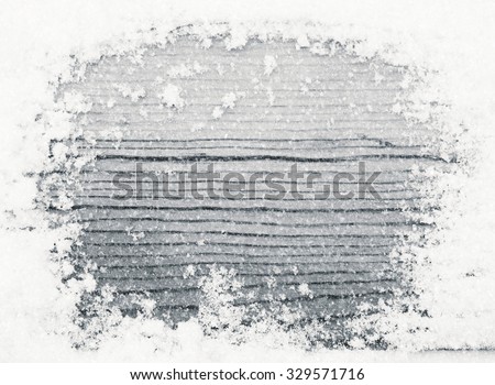 New Year\'s snow texture and snowfall, black-and-white