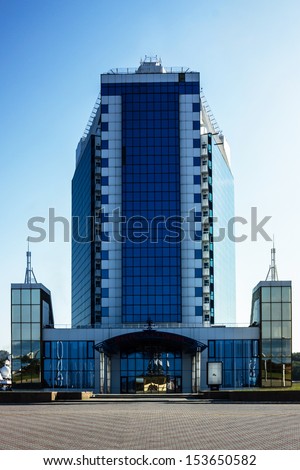 Office Building And Hotel Kempinski On Odessa Sea Port, Ukraine.