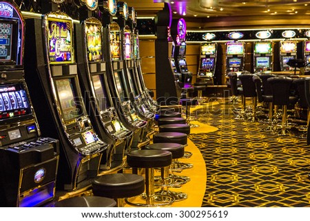 Gaming slot machines, gambling casino