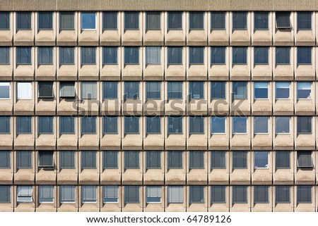 Large Office Windows Background in Brussels