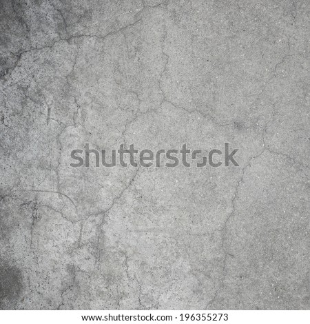 Seamless grey smooth new concrete wall texture. Stock Photo