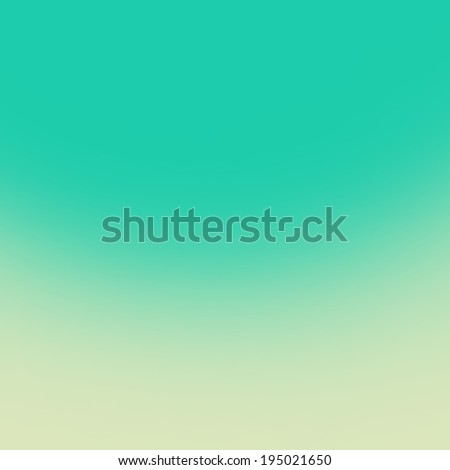 Green Smooth Gradient Background with base turquoise color