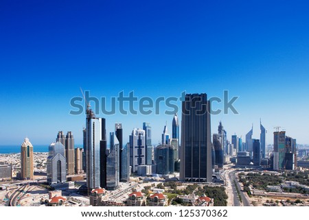 DUBAI, UAE - MAY 7 - Dubai International Financial Centre (DIFC) is an on-shore financial hub helping business and financial institutions to reach the emerging markets. Picture taken on May 7, 2010.