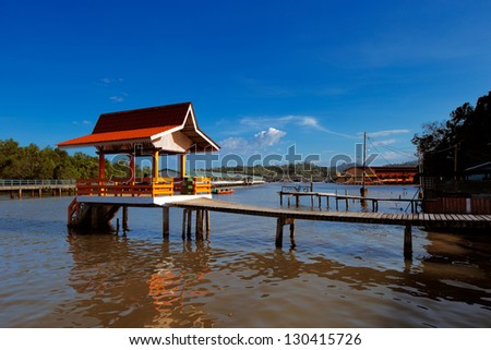 BANDAR SERI BEGAWAN,BRUNEI FEB 3:Brunei\'s Famed water village on Feb 3,2013 in Bandar SB. Villages are fully self sufficient with own mosques, schools, shops, piped water, electricity and satellite TV