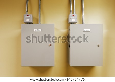 Electrical switch gear and circuit breakers are usually securely locked in the control rooms of new commercial buildings