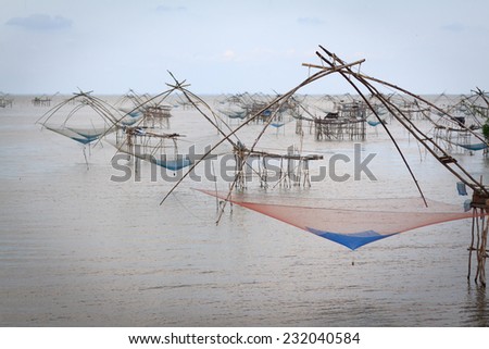 Fishing Village in thailand