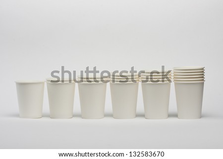 Paper cups for beverages