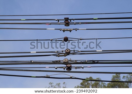 Group of multiple cables