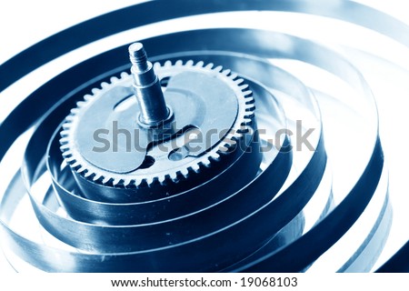 mechanical clock gear