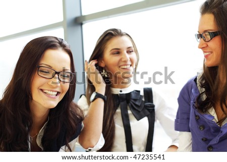 very funny laughing girlfriends