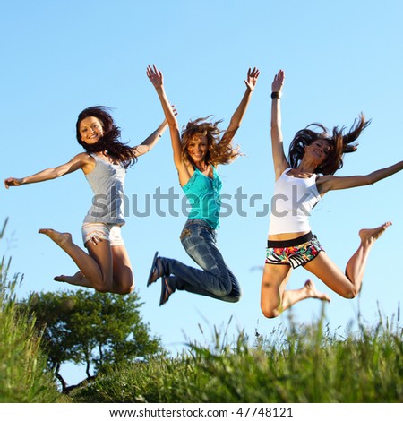 girlfriends jump