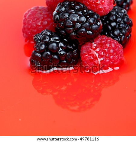 berry mixed pile