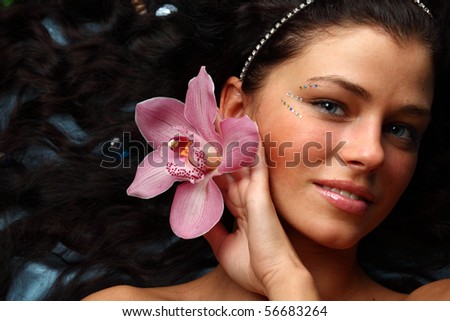 orchid woman flower