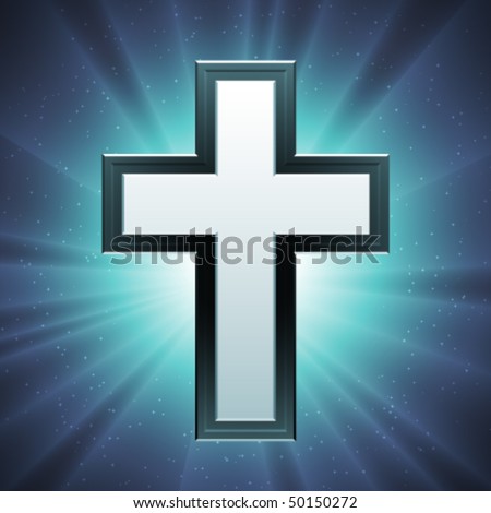 christian cross wallpaper. Vector Christian Cross